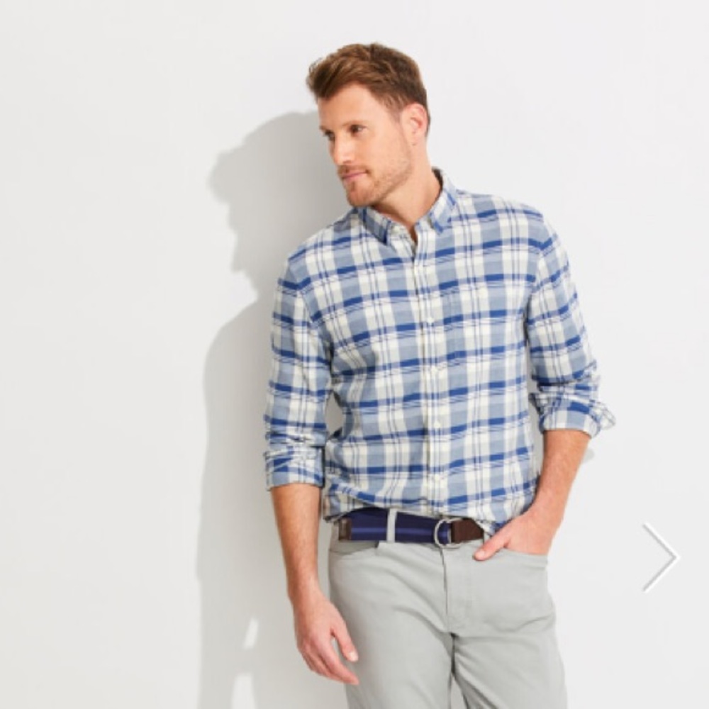 Slim Fit Tamarind Longshore Button-Down Shirt